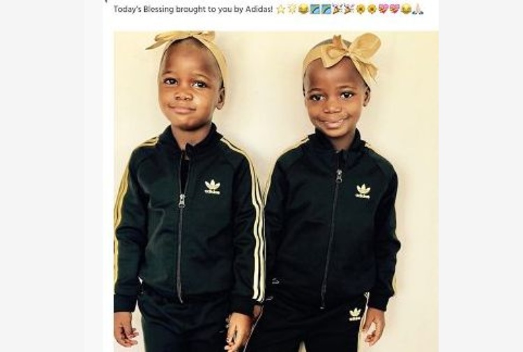 tuta adidas a fiori