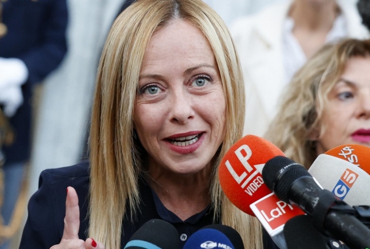 Il presidente del Consiglio dei ministri Giorgia Meloni (Ansa)